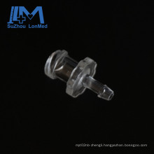 1/16" PC or PP male/female luer connection with lock ring hose barb adapter